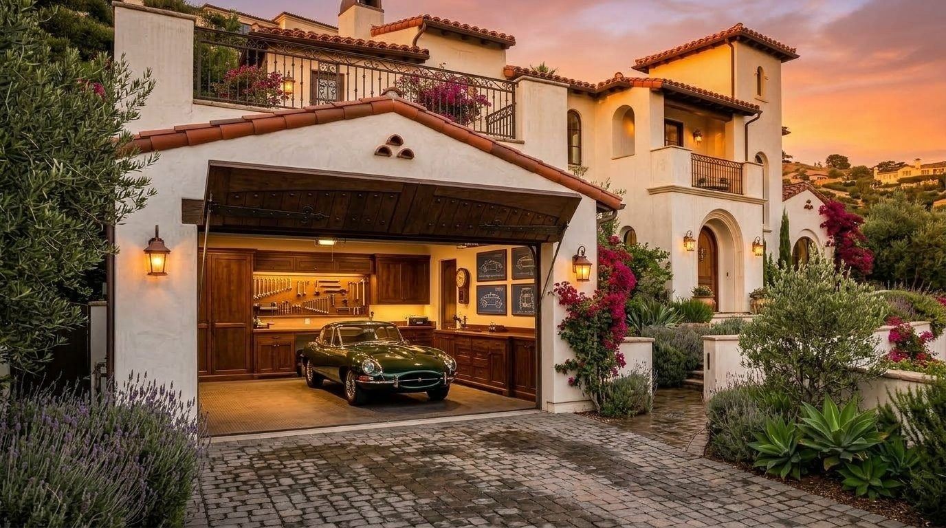 Caleb Malik Garage Door Roller Repair Overhead Garage Door Gliding Open in Orange Cove, CA